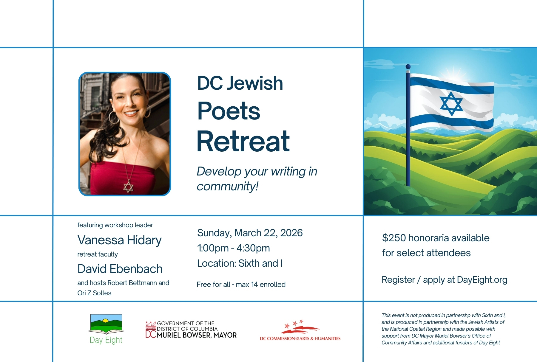 Capacity Building Retreat for Jewish Poets in Washington, D.C. Sunday ...